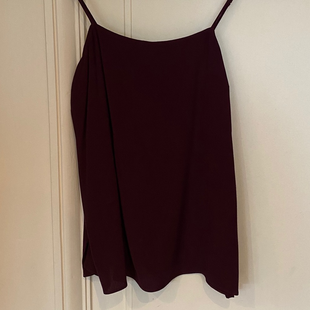 Wilfred / Aritzia Maroon Tank Top